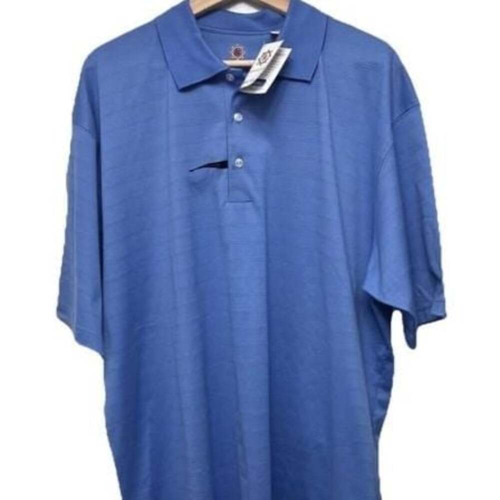 Ben Hogan Performance Blue Polo Shirt XL NWT